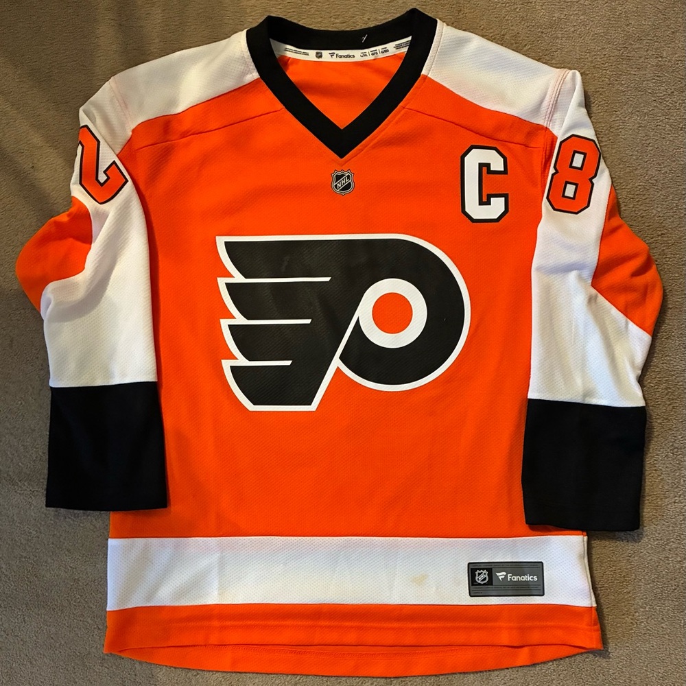 Philadelphia Flyers Fanatics Claude Giroux #28 Jersey Size Youth L/XL